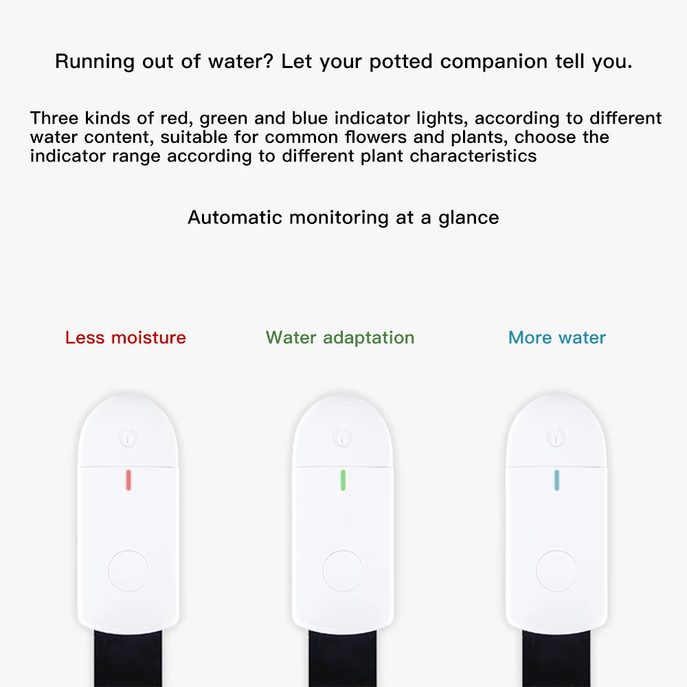 

Soil Moisture Tester Waterproof Soil Water Monitor Soil Moisture Meter Test Kit Hygrometer Instant Detection Gardening Tools