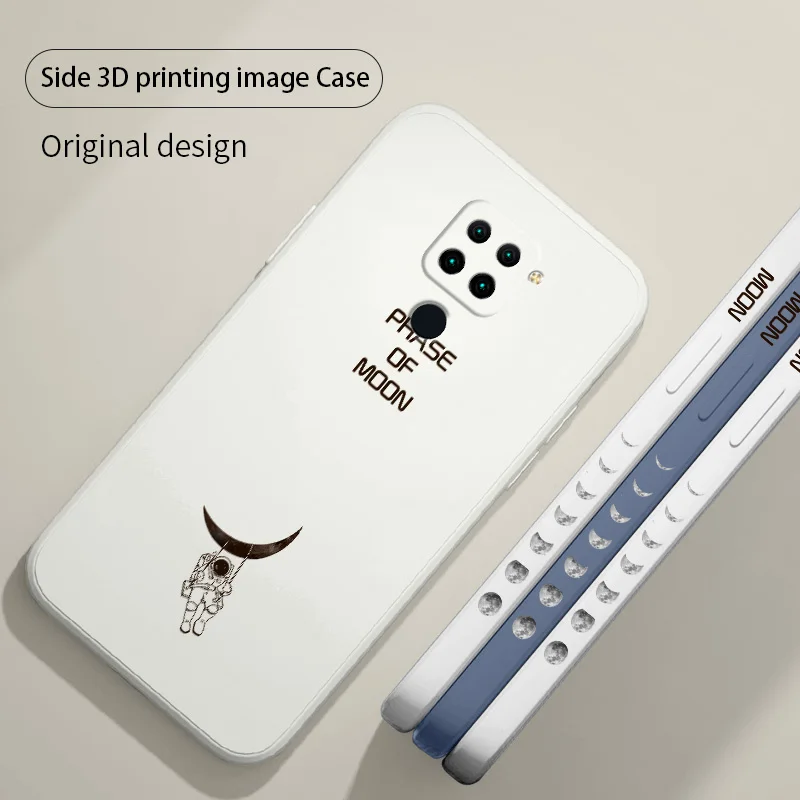 

Hanging Astronaut Phone Case For Xiaomi Redmi Note 10 10S 9T 9 8 7 Pro MAX Redmi 9 9A K40 K40pro K30 K20 Liquid Silicone Cover