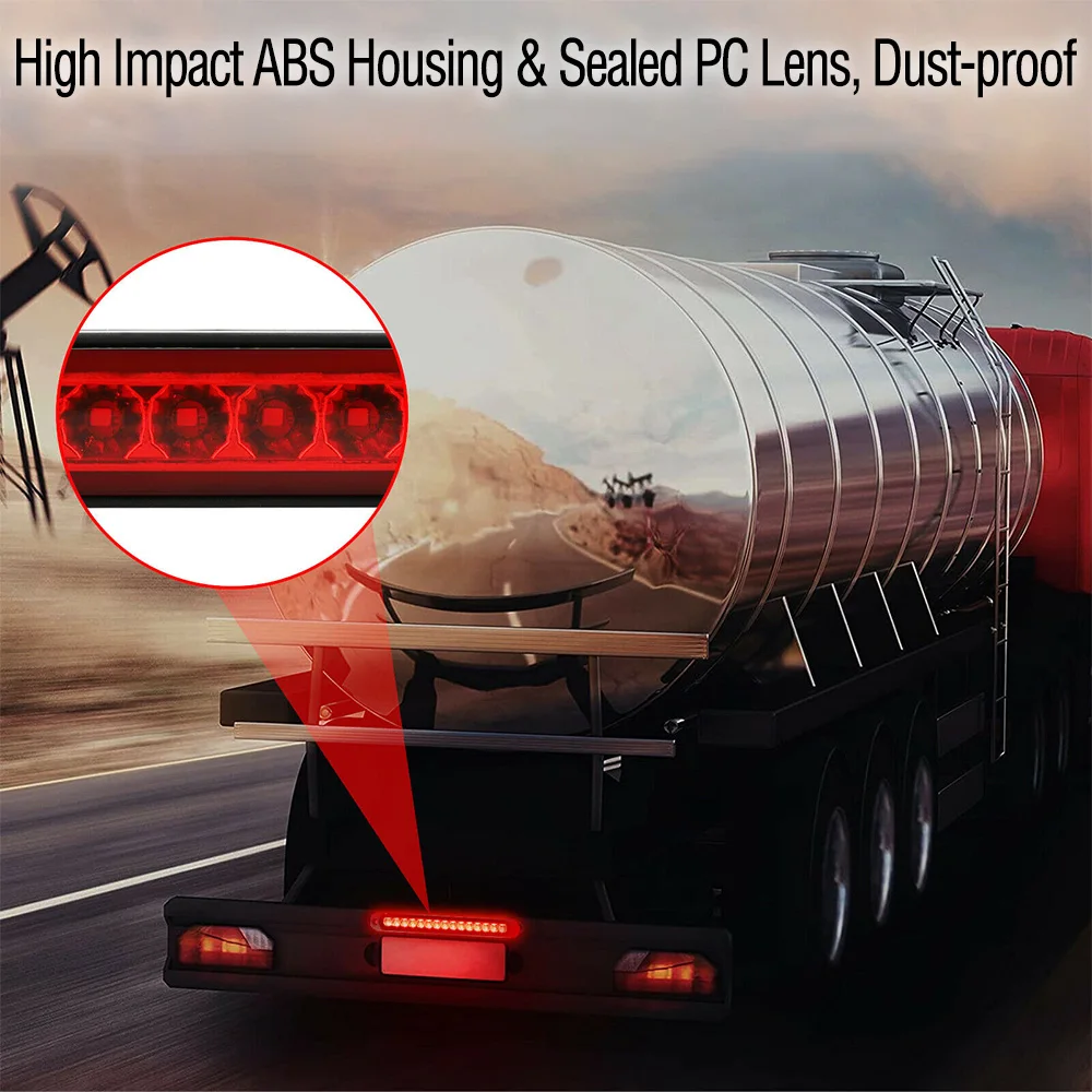 Стоп-сигнал задний Автомобильный Универсальный с 15 светодиодами светодиодов |