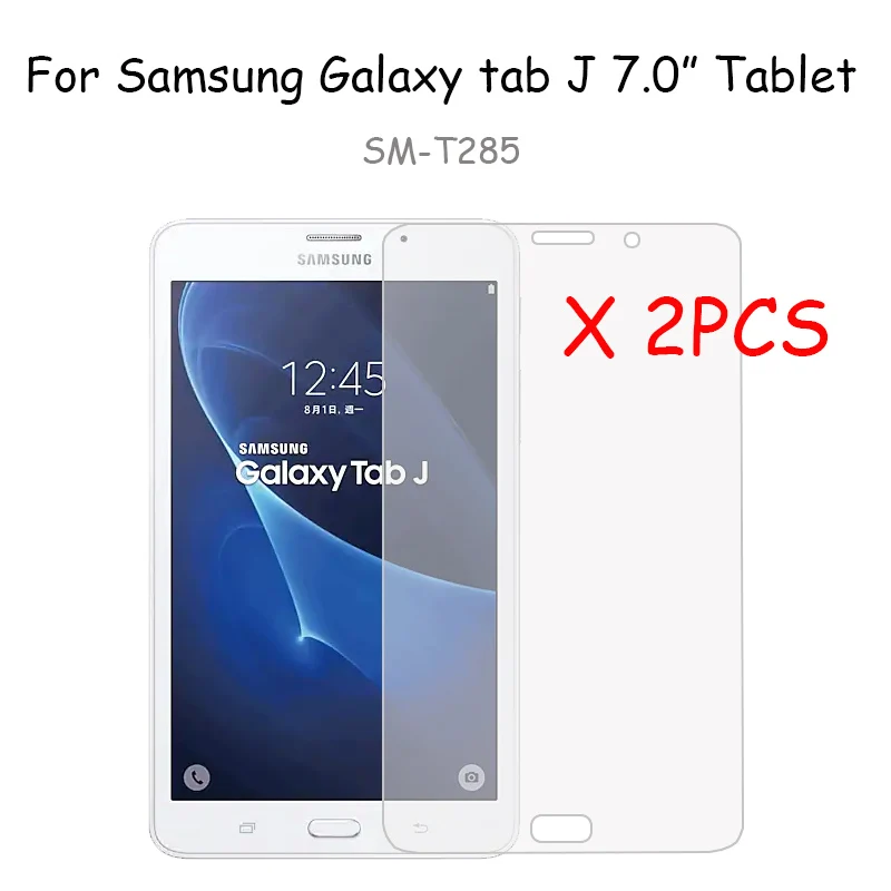 2x9 H HD протектор экрана из закаленного стекла для 7 0 &quotSAMSUNG GALAXY Tab J SM T285 T285Y