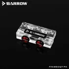 Курган водяного охлаждения ПК видео входе и выходе многофункциональная акриловая l-типа рулевого управления для GPU воды блок BSDQT-PA