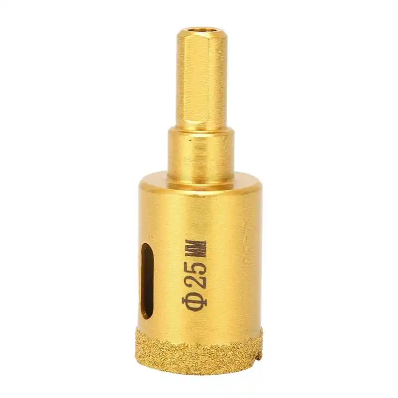 

Brazed Diamond Bit Brazed Diamond Hole Saw Drill Bit 25mm Ceramic Porcelain Tile Glass Granite Drill Bit Diamond Bit