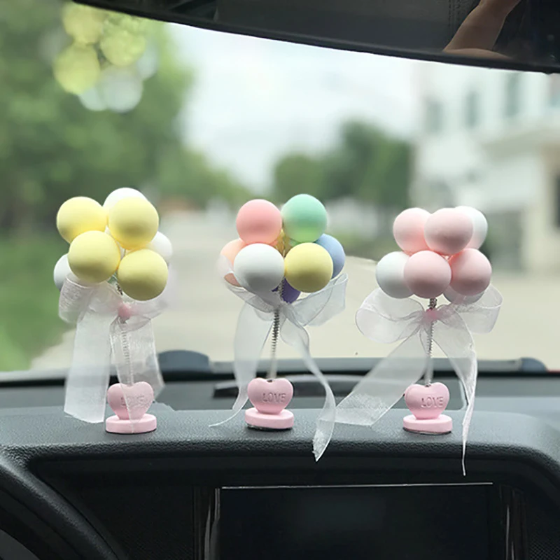 Автомобильные украшения кивающие воздушные шары украшение для приборной панели