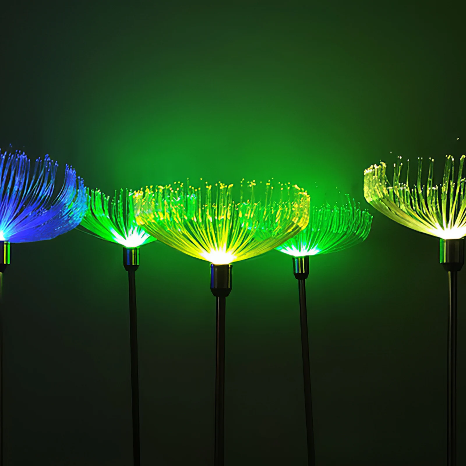 Уличная Светодиодная лампа RGB на солнечной батарее водонепроницаемый