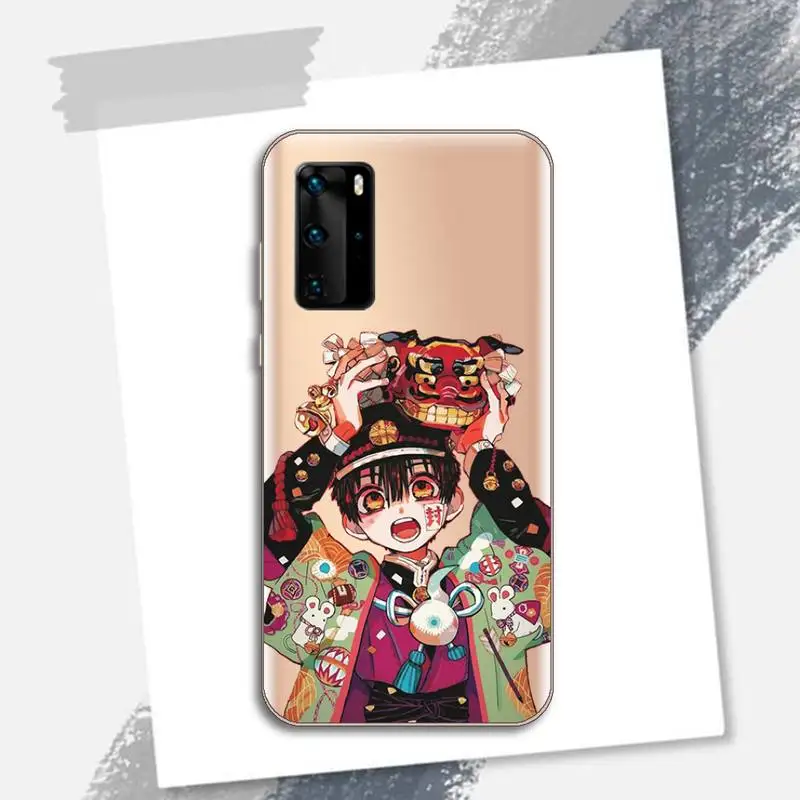 

Toilet Bound Hanako Kun anime Phone Case Transparent for Huawei P honor 8 10i 20 30 40 smart 2019