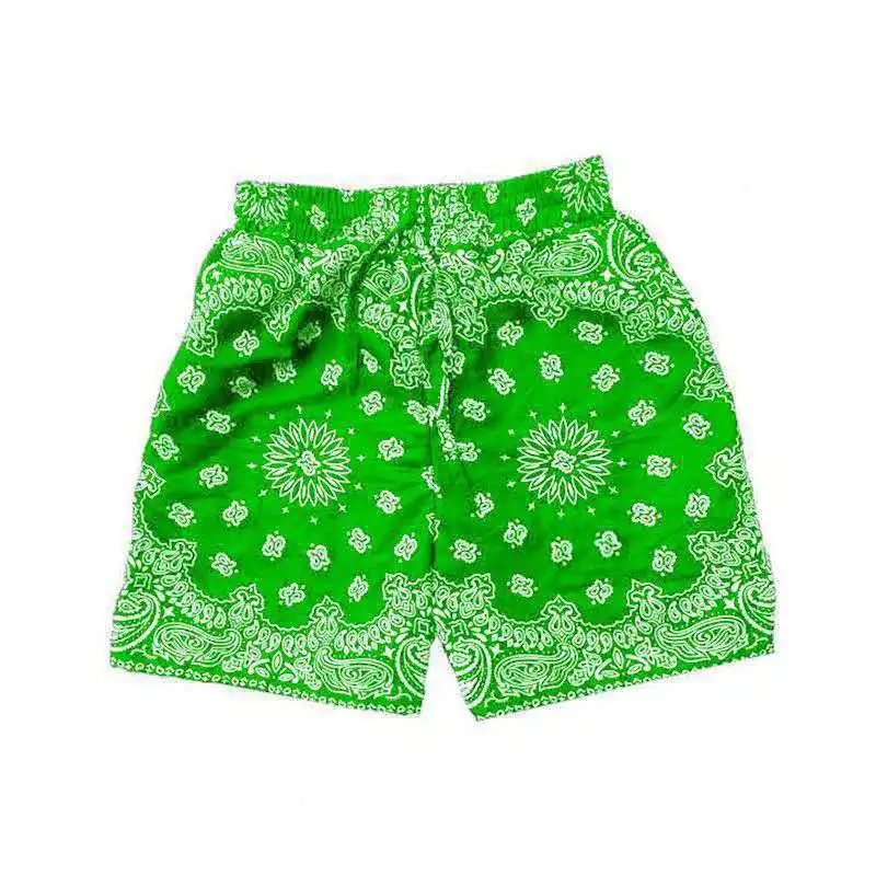

2021 new men's shorts summer fashion leisure fruit flower retro do old ethnic style high street five minutes short style