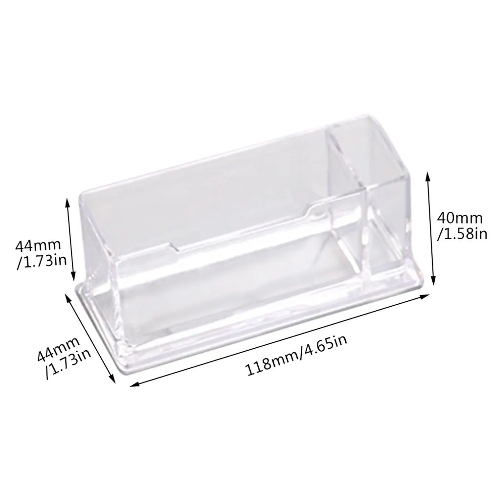 business card holder display stand desk desktop countertop business card holder desk shelf box with pen holder free global shipping