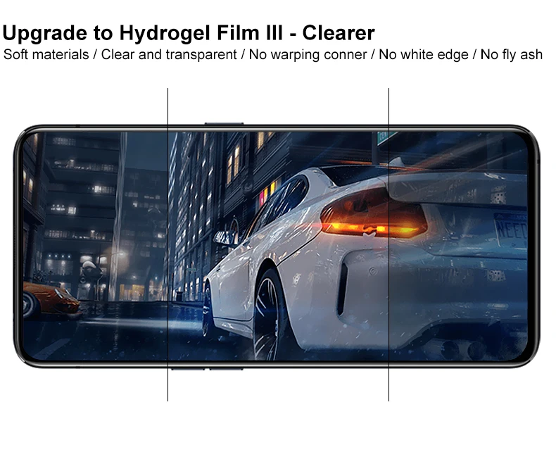 Imak Hydrogel III для OPPO Reno2, 2 шт., защита для заднего экрана, передняя, задняя, полное покрытие, мягкая защитная пленка, не стекло