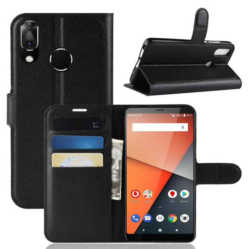 

for Vodafone Smart X9 WIERSS Wallet Phone Case for Vodafone Smart X9 Flip Leather Cover Case Fundas Capa Etui Coque case