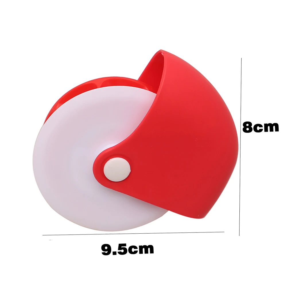 

Pastry Cutting Tools Plastic Wheel Dough Rolling Cutter Red Pizza Pie Bakeware Lattice DIY Biscuits Noodle Maker Kitchen Decor