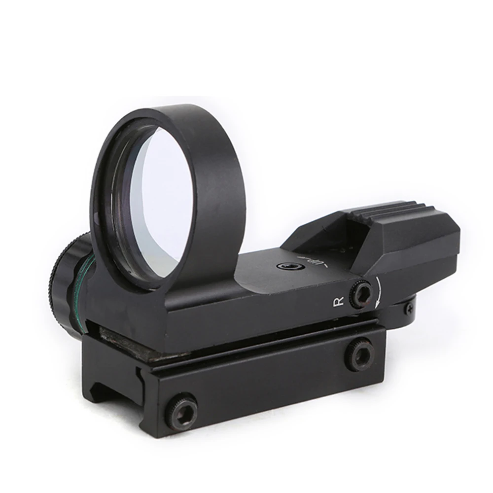 Спина Оптика Тактический 1x22x33 красный и зеленый точка зрения мульти сетка 4 Сетка