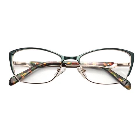 Маленькие женские винтажные роскошные очки в стиле ретро, оптическая оправа, модные оправы для очков для женщин, 2024