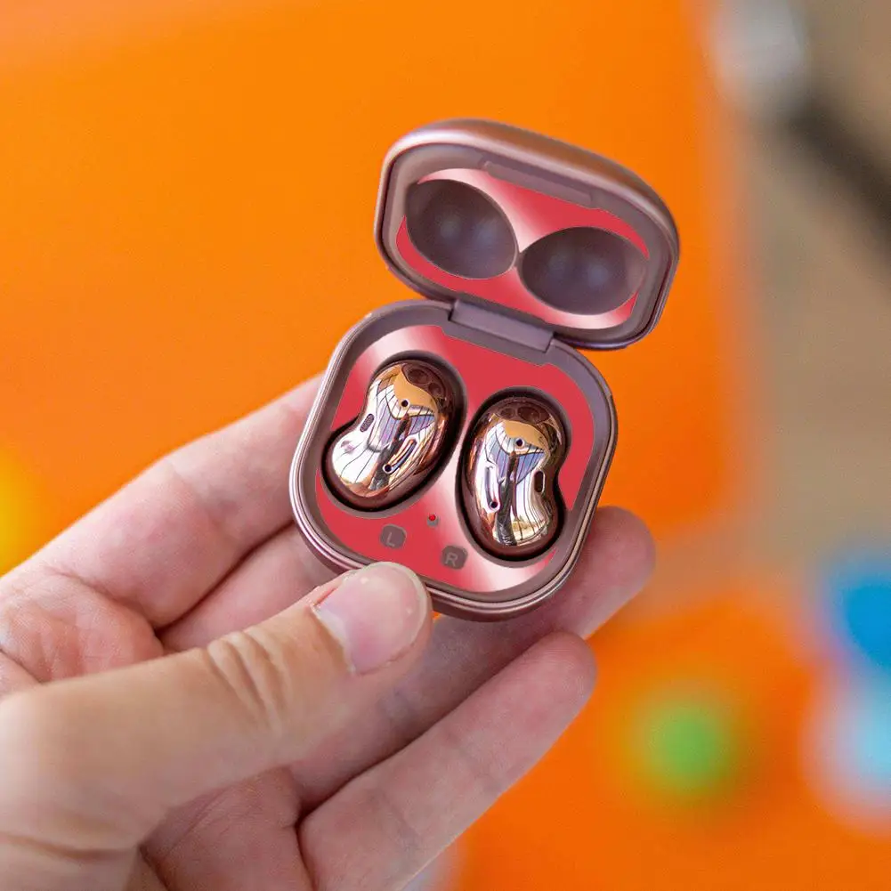 

Earphone Stickers Headset Protective Dust Guard Decals for Galaxy Buds Live Bluetooth Headset Protective