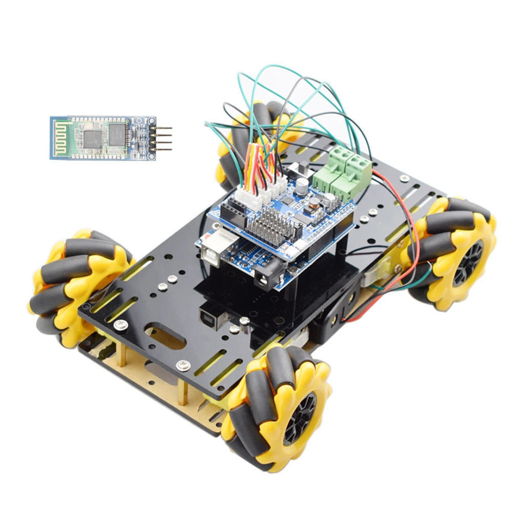 Шасси для автомобиля/робота Mecanum, 60 мм, 4 шт., для Arduino, ствол игрушка от AliExpress RU&CIS NEW