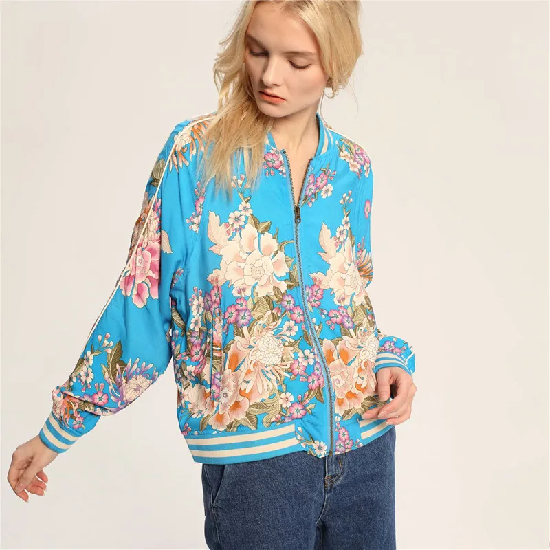 

Women's Jacket Spring Autumn 2020 Harajuku Pilot Clothing Woman Fashion Zipper Lightweight Jackets Bomber Famale