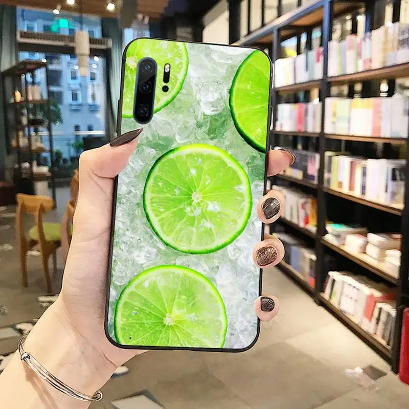

cartoon Fruit Phone Case For huawei p30 p40 p20 lite pro p smart 2019 2020 nova 6 7 se pro 5t coque