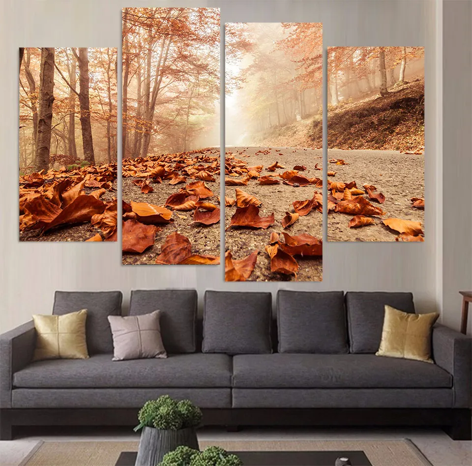 Модульная Современная Настенная художественная фотография для украшения дома 4