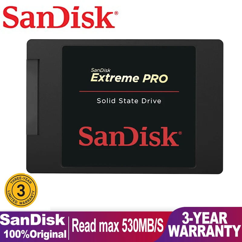 

SanDisk SSD Plus Internal Solid State Drive 480GB SDSSDA Portable Mini SSD Hard Disk For Laptop SATA III Memory Drives SSD 120GB