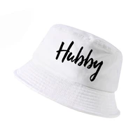 paddy design honeymoon wedding mr and mrs married hubby wifey bucket hat casual etter printed panama fisherman cap
