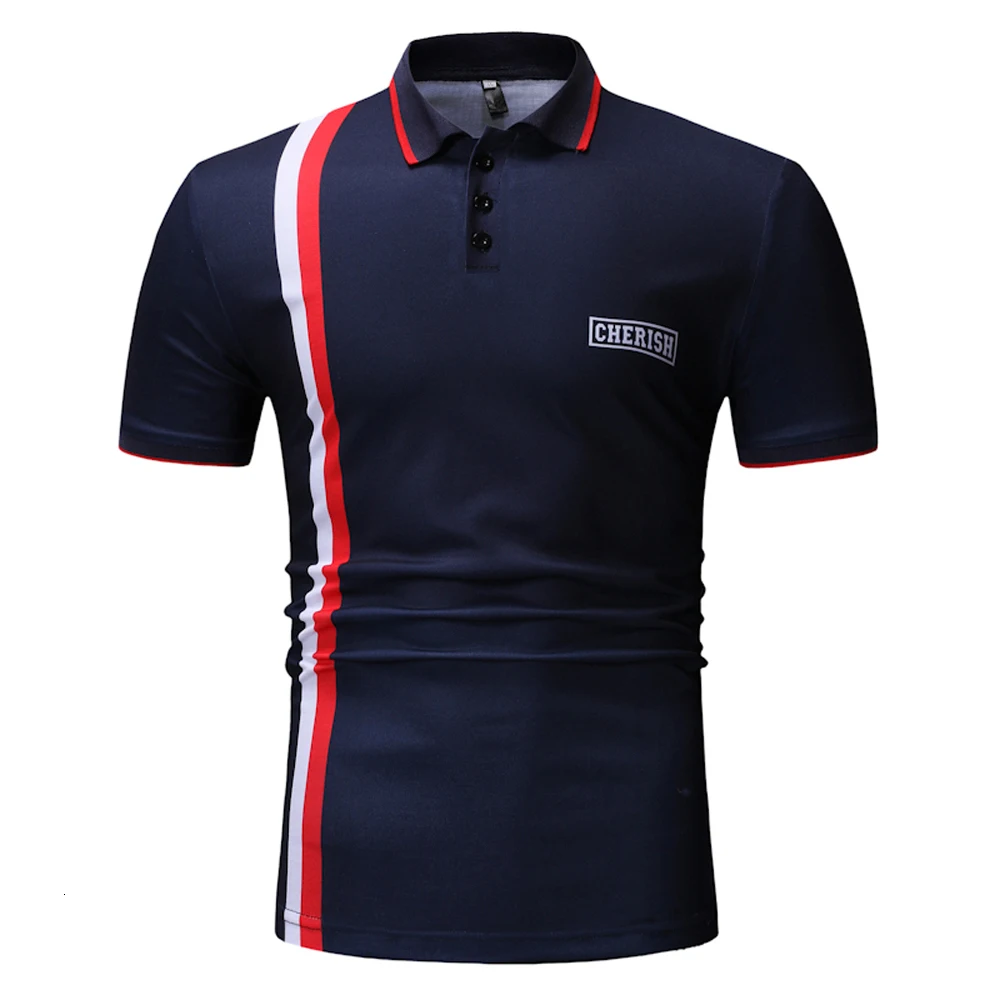 

2019 New Summer Shirt Brand Clothing Men Polo Shirt Men Business Casual Solid Male Polo Shirt Short Sleeve Breathable Polo Shirt