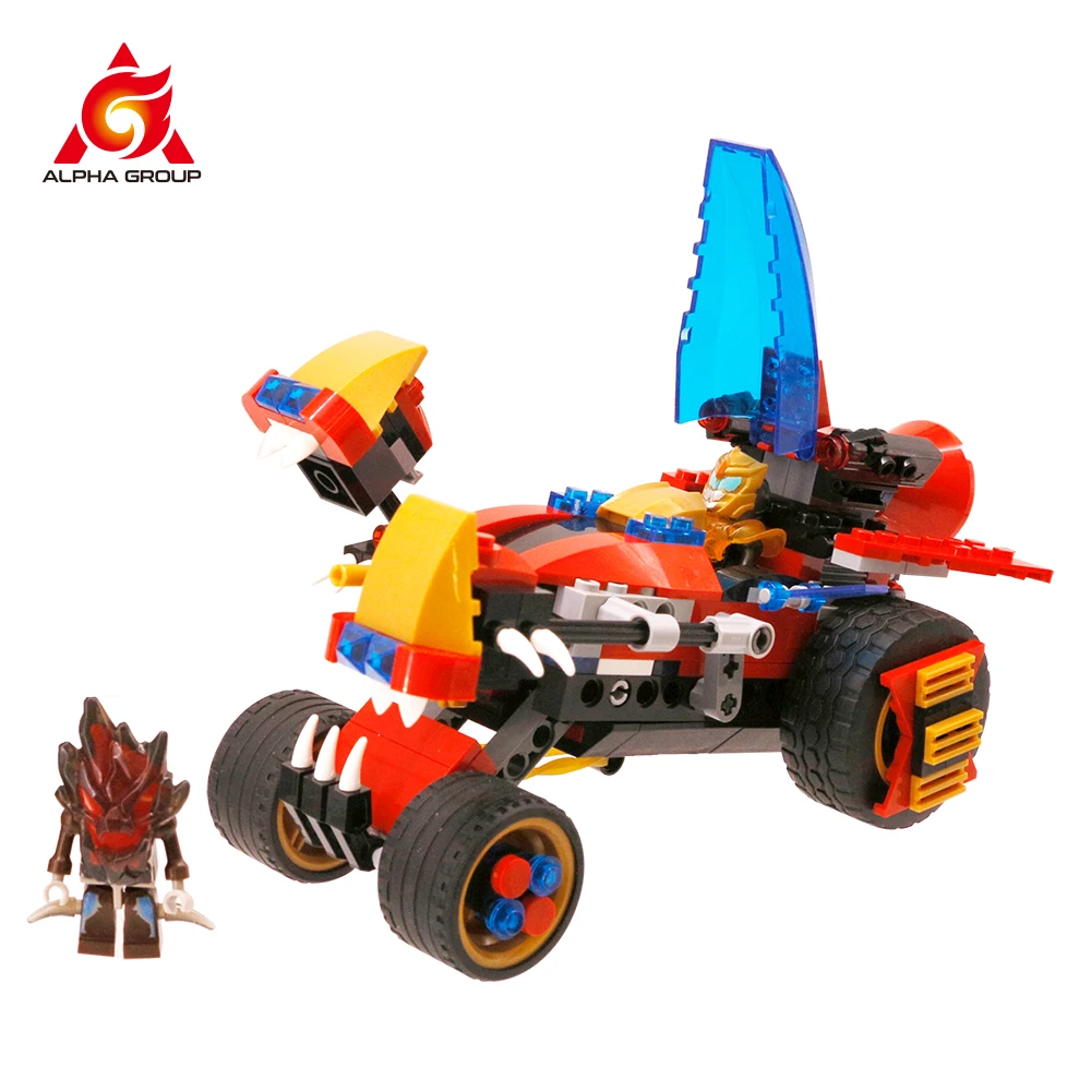 Мудрый блок 2020 небольшие блоки армированный герой встроенная колесница катушка