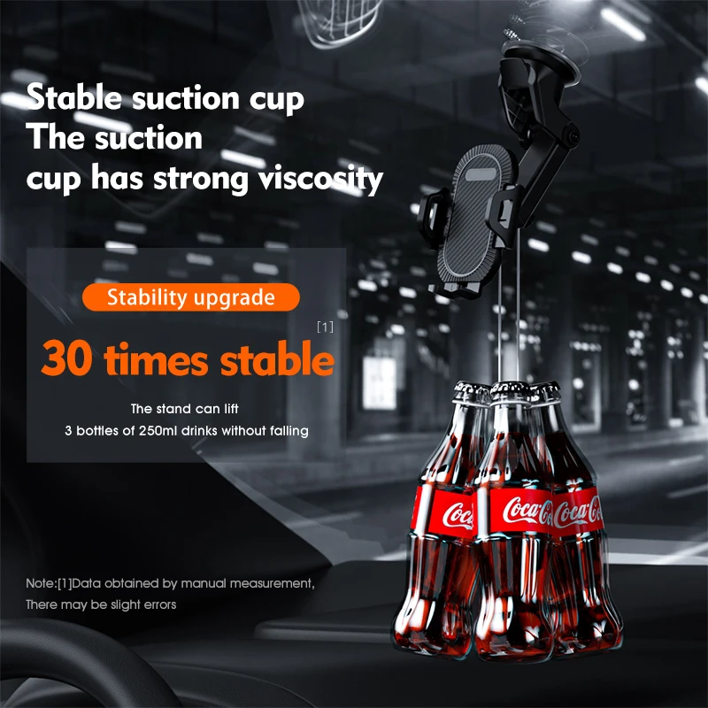 sucker car phone holder mobile phone holder stand in car no magnetic gps mount support for iphone 13 12 pro xiaomi samsung free global shipping