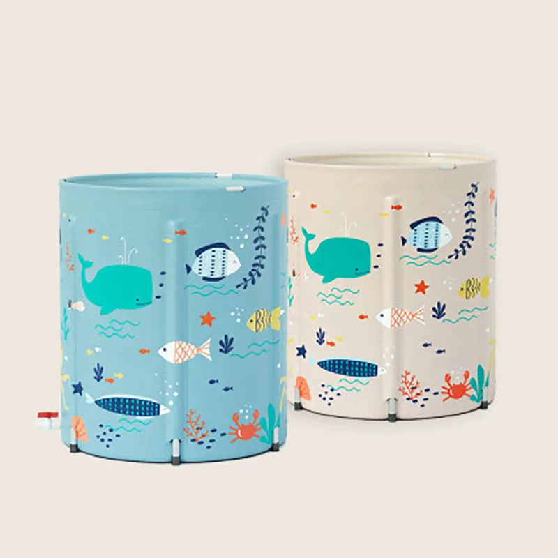 Детская ванна складная с регулируемой высотой 6 уровней утолщенная высоким