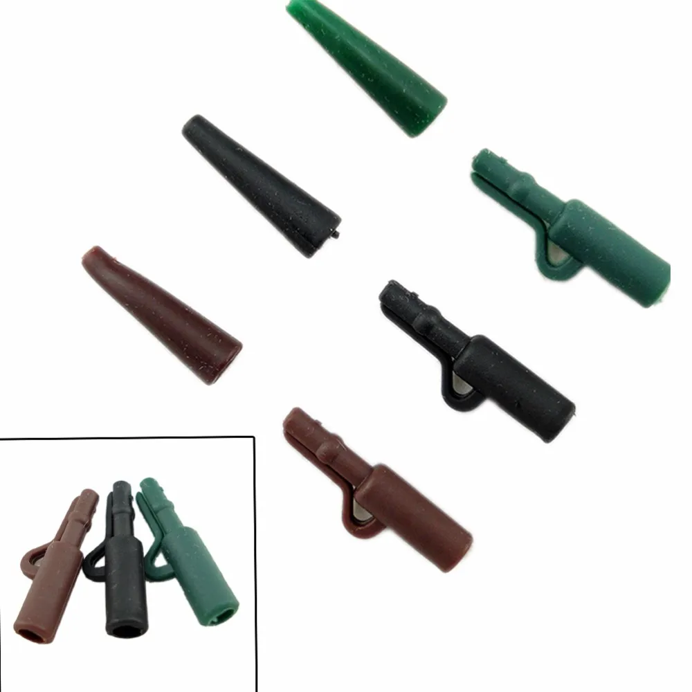 10 комплектов вращающиеся Вертлюги рыболовные Рукава Терминал Карп