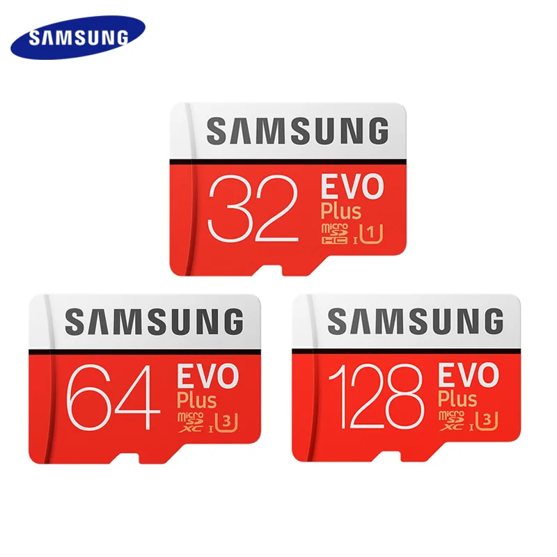 SAMSUNG Microsd Card 256G 128GB 64GB 32GB 16GB 8GB 100Mb/s Class10 U3 U1 SDXC Grade EVO+ Micro SD Memory TF Flash | Компьютеры и офис