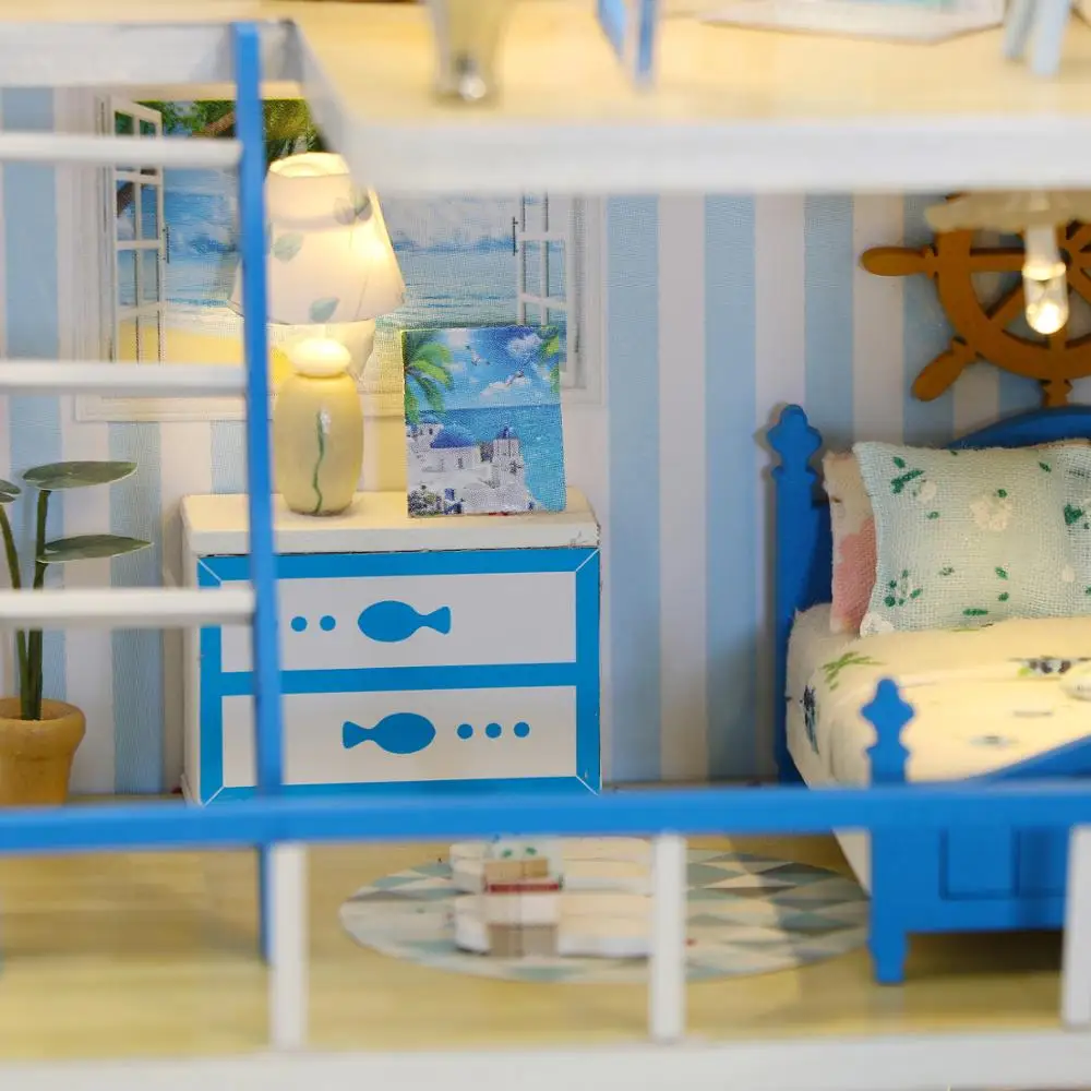 Маленький кукольный домик мечты 3D модель сделай сам сборная игрушка миниатюрный