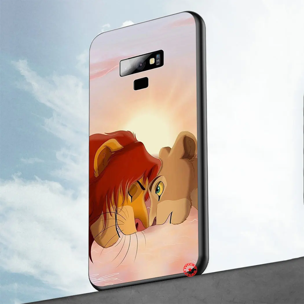 Роскошный мягкий силиконовый чехол Y42 Lion king для Samsung Galaxy M30 M20 M10 A6 J4 J6 Plus Core A7 A8 A9 J7 Duo