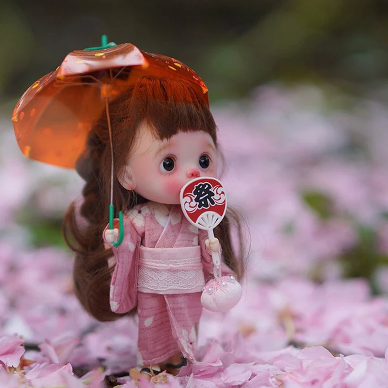 

1pcs Mini 1:12 Dollhouse Miniature Lady Fan Dolls' Accessories Dollhouse Furnitu