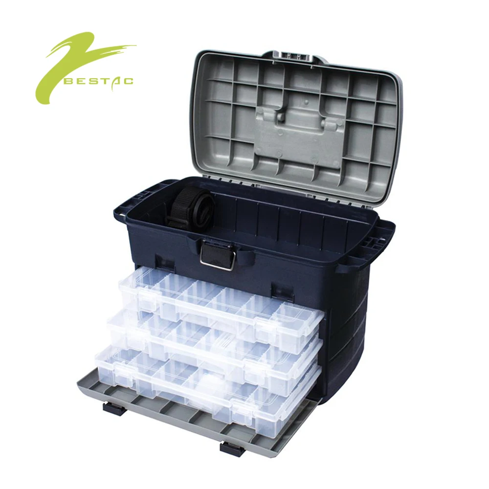 Коробка для рыболовных снастей пластиковая портативная коробка сидения