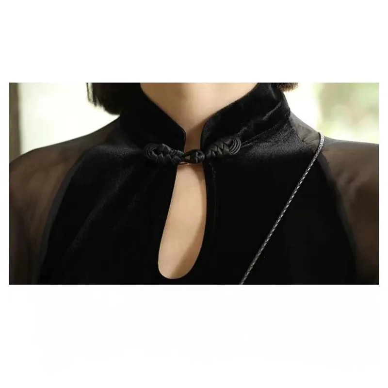 Женское бархатное платье SXGOTH Mall облегающее зимнее с высокой талией - купить по