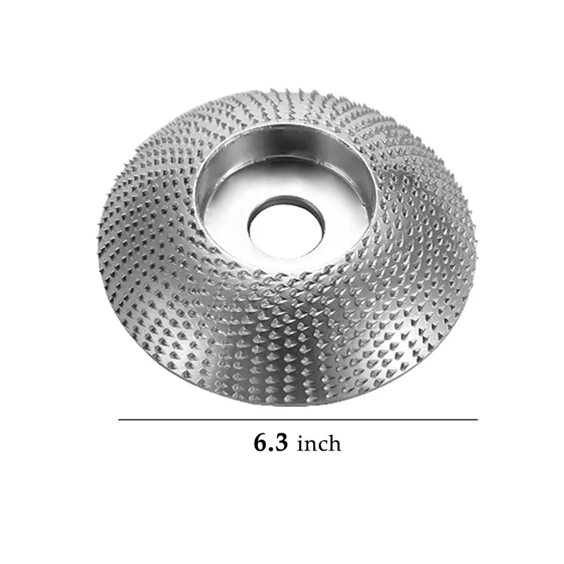 

Promotion! Grinder Shaping Disc Wood Angle Grinder 5/8 Inch Bore Tungsten Carbide Woodworking Angle Grinder Attachment