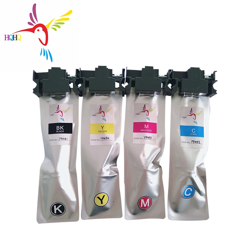 4 Цвета T9481 T9484 чернильный мешок совместимый для EPSON рабочей силы Pro WF C5290 C5790 C5210 C5710