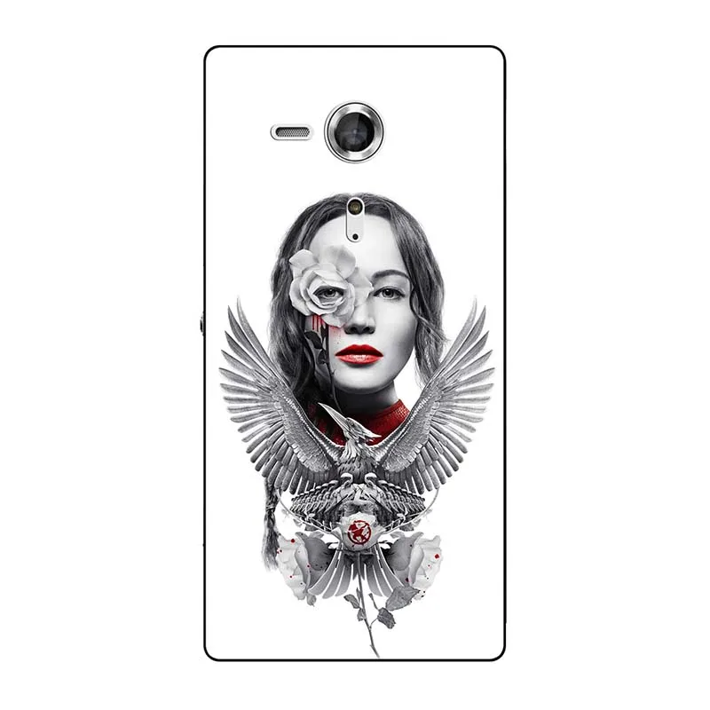 Телефонные чехлы для sony Xperia SP M35 M35h M35C C5303 C5306 C5302 чехол с принтом(розы); волк милый чехол-крышка с узорами чехол для телефона чехол Fundas Para - Цвет: A298