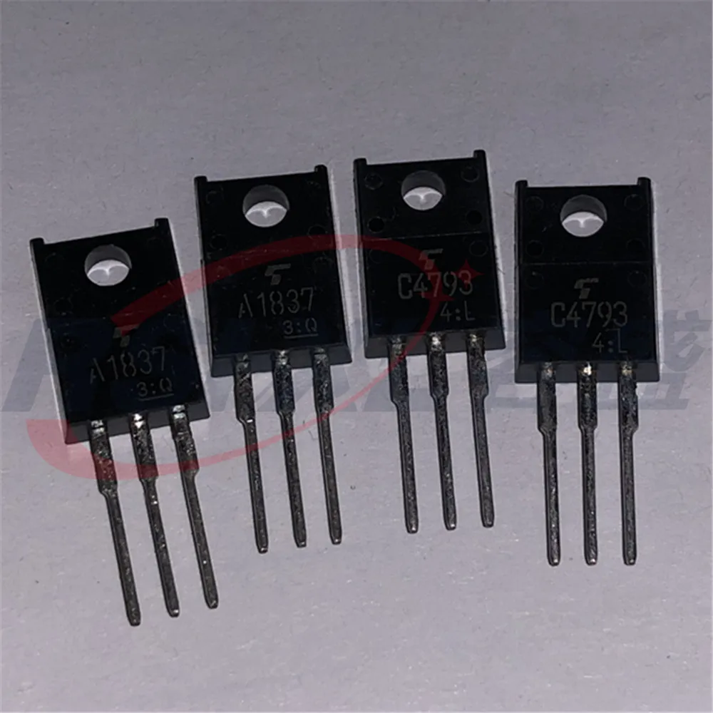 2SA1837 2SC4793 A1837 C4793 TO 220F Brand New Original 10 шт./лот = 5 пар|Транзисторы| |