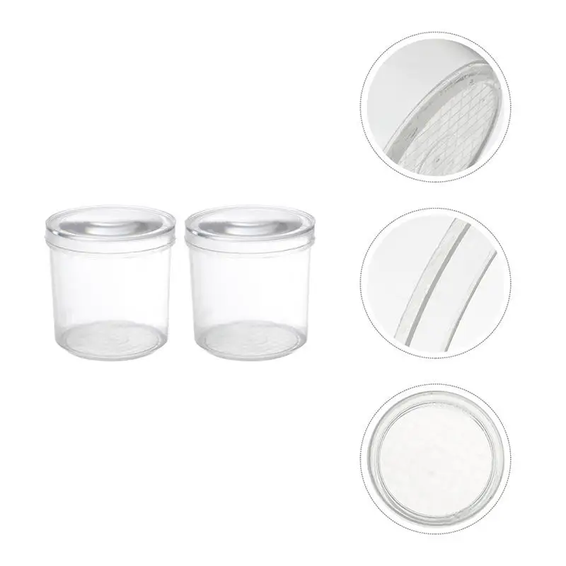 

4pcs Teaching Apparatus Insect Boxes Insect Observation Box Bug Magnifying Viewer for Students Lab