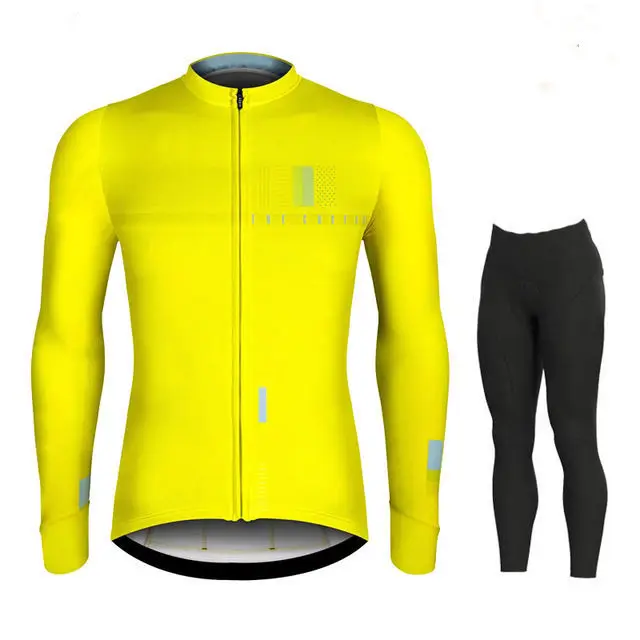 cycling jersey set12 Футболка для езды на велосипеде, Набор для игры на велосипеде, одежда с длинным рукавом для шоссейного велосипеда, Джерси, Толстовка для мужчин, лайкра, спандекс, Kendra Scott Go Pro, зима - Цвет: cycling jersey set12