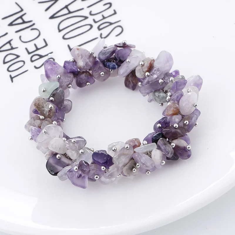 Модные корейские популярные ювелирные изделия браслет из натурального камня