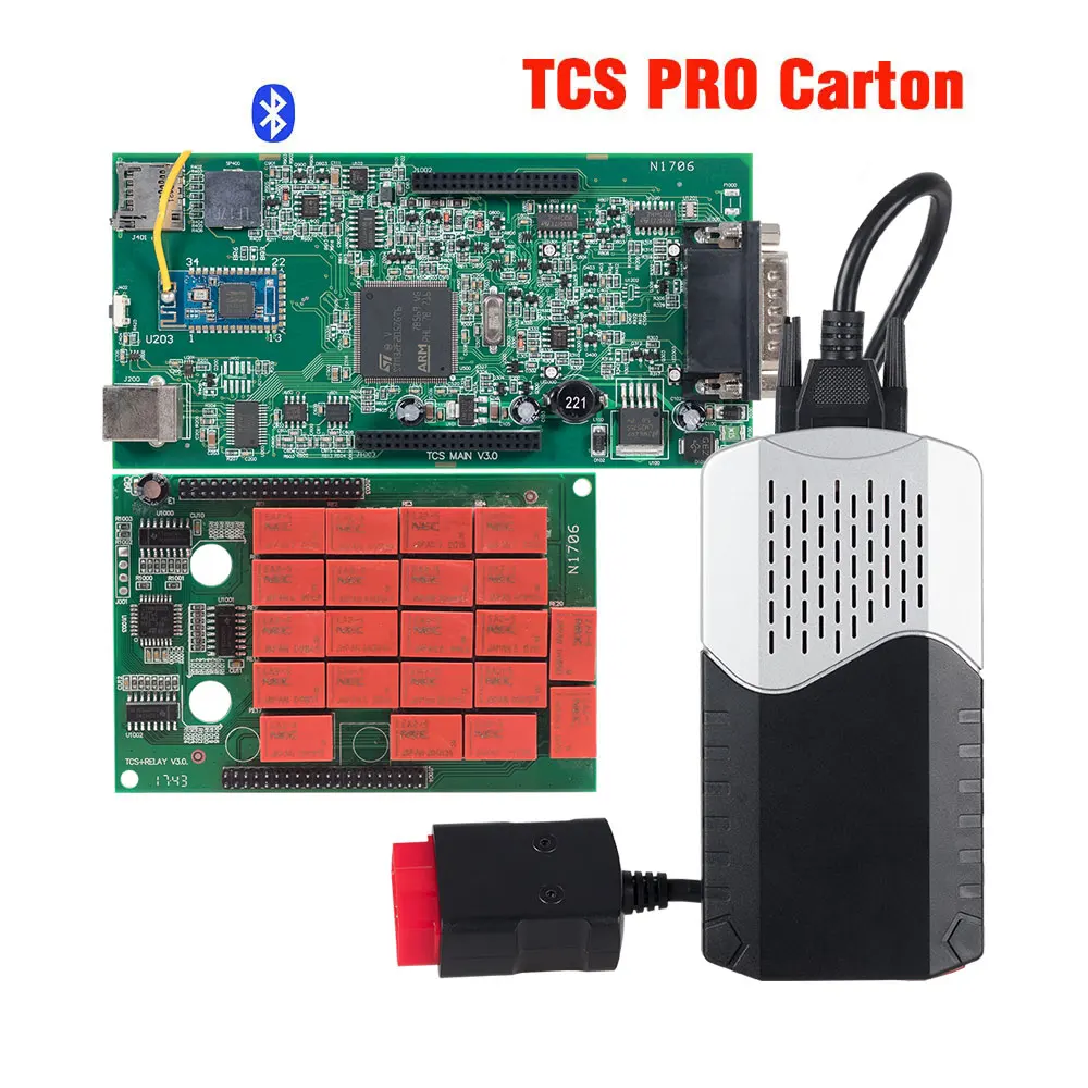 Type 1 Двойной зеленый pcb Bluetooth, протокол CDP TCS PRO с. r1 keygen программное обеспечение автомобиля грузовик диагностический инструмент multidiag pro Лидер продаж - Цвет: Type 1