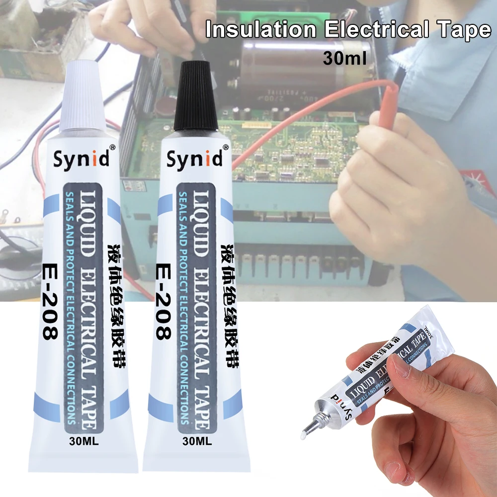 1 унция трубка жидкая изоляция электрическая паста водонепроницаемый анти-УФ