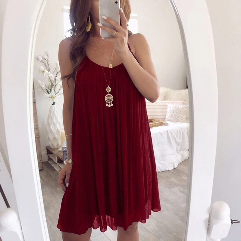 wine red Bigsweety, новинка, модное женское сексуальное платье в полоску, бохо, Летнее Длинное Платье Макси, без рукавов, пляжный сарафан на бретелях, Vestidos для женщин - Цвет: wine red