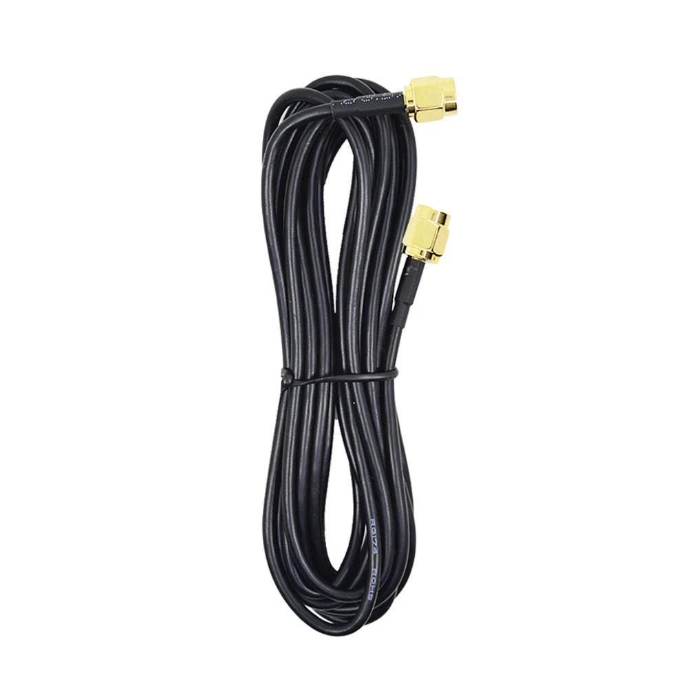 CHIPAL 12 м 15 20 RG174 кабель SMA штырь к питатель для Coax WiFi сетевая карта маршрутизатор