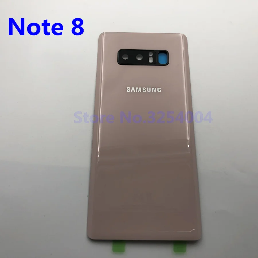 Note8 чехол на заднюю батарейку для samsung Galaxy Note 8 N950 N950F N9500 задняя крышка на стекло+ объектив для камеры