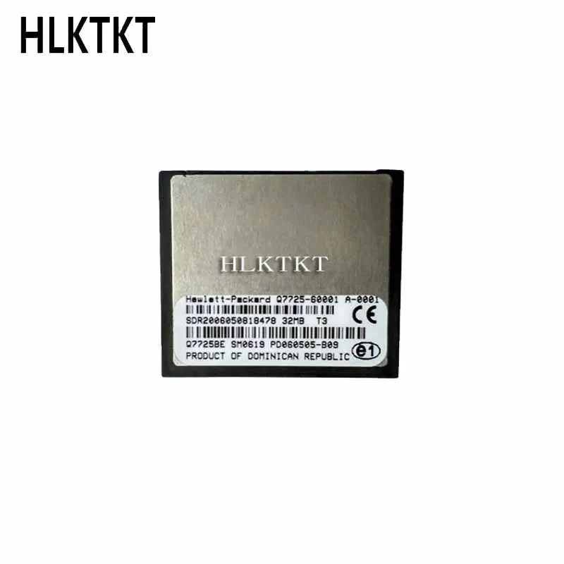 

Original For HP5550 5550 5550n 5550dn 32MB CF Flash Firmware DIMM Flash Memory Q7725-60002 Q7725-60001 Q7725A Printer parts
