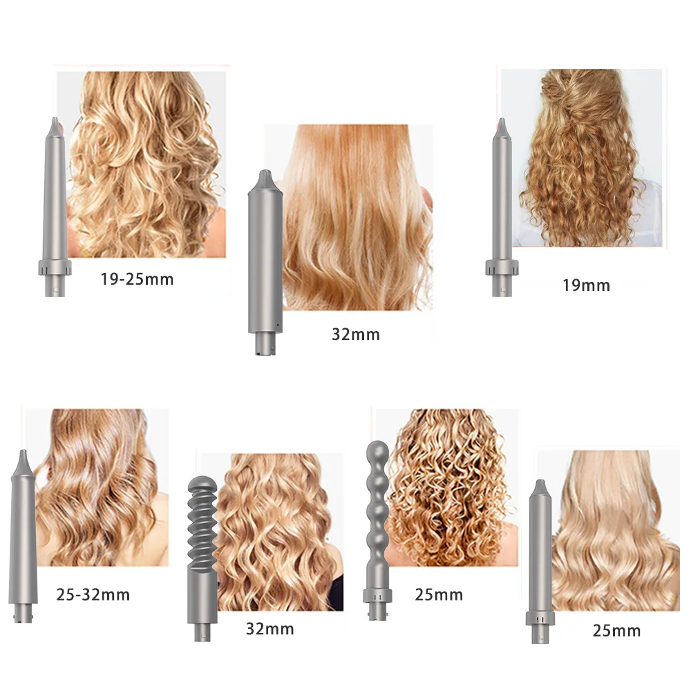 

5 in 1 curling iron straightening comb and curling iron instantly heat up Suitable for hairdressing tools 9-32 mm curling iron