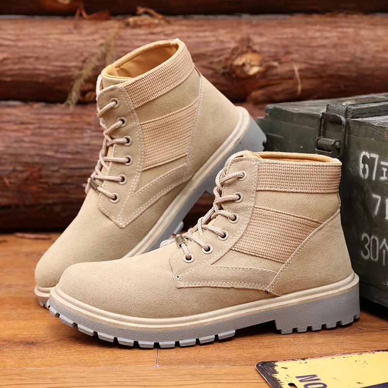 Мужские высокие зимние ботинки Мужская обувь больших размеров