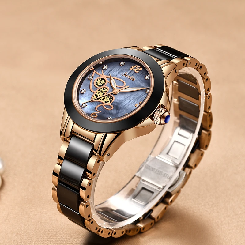 2021 Watches Women's Luxury Brand SUNKTA Woman Clock Quartz Wristwatch Fashion Ladies Wristwatch Reloj Mujer Relogio Feminino enlarge